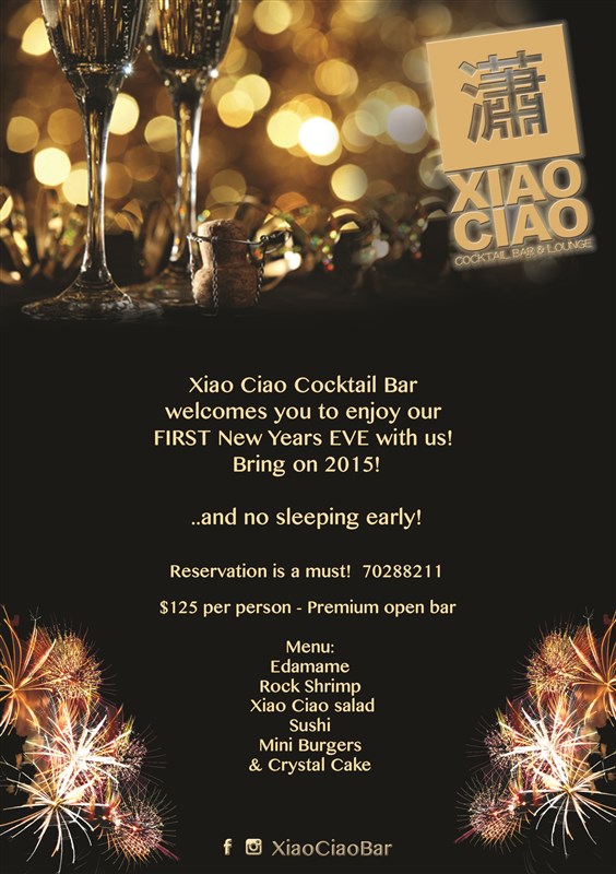 NYE at Xiao Ciao